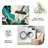 1PC teal and gold marble fluid abstract area rugs for Living Room, Soft and Comfortable, Suitable for all seasons, easy-to-maintain, machine washable Indoor floor mat, Under Table Farmhouse suitable for bedroom, dining room, entryway, home office,-279413964