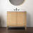 Calandre 36'' Single Bathroom Vanity with Ceramic Top-96677716
