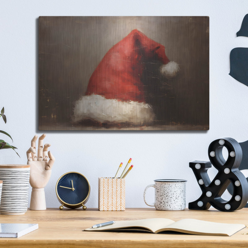 «Santa Hat» par Petals Prints Design, H 12 po x l 16 po