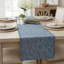 Chemin de table en coton avec bords cousus décoratifs, écharpe de commode, couvercle supérieur de meuble-437755279-437755276