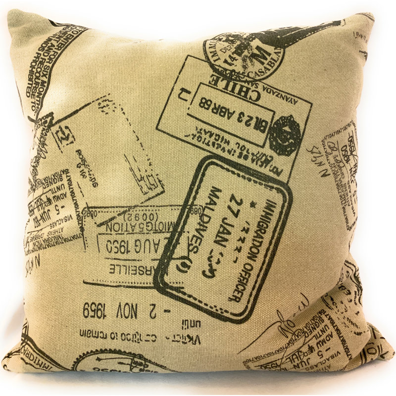 Coussin décoratif en lin