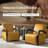 Peru 26.5"W Modern Napa Full Top Grain Genuine Leather Armchair with Unique Arms-619908229