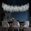 Tree Branch Snow Crystal Chandelier Lighting 63"L-384101556