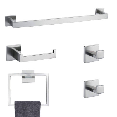 5-Piece Bathroom Hardware Set 