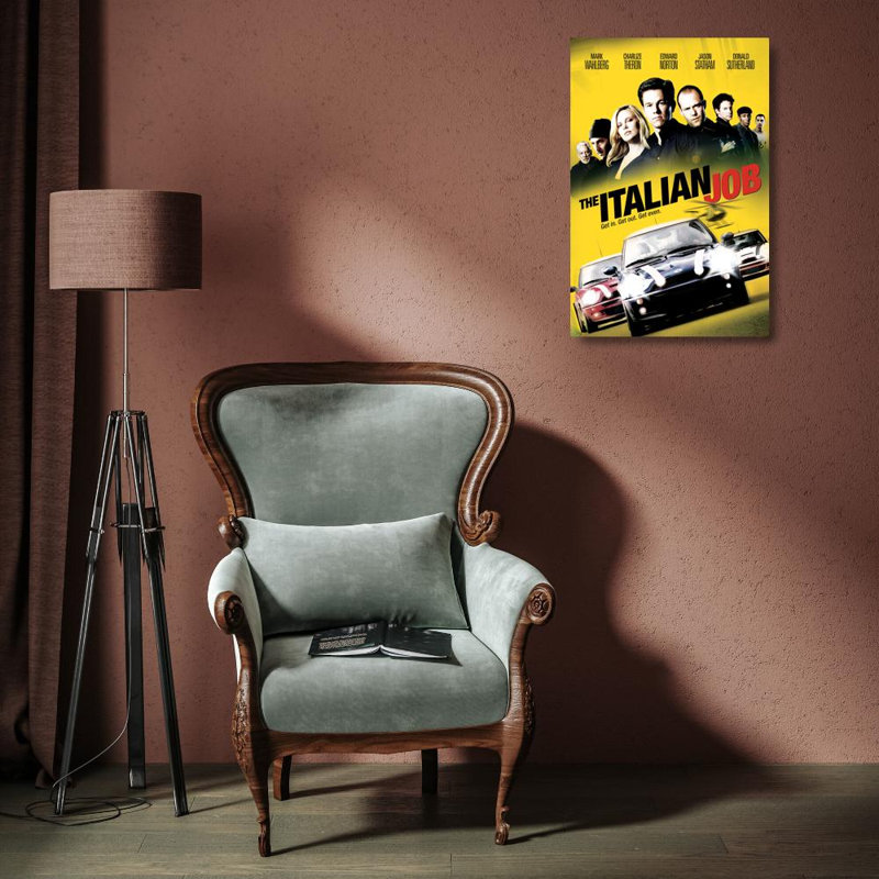 The Italian Job, 18" H x 12" W