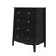 Commode 4 tiroirs en bois massif-260584443