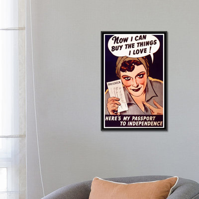 «Can Buy Me Love», publicité rétro sur toile