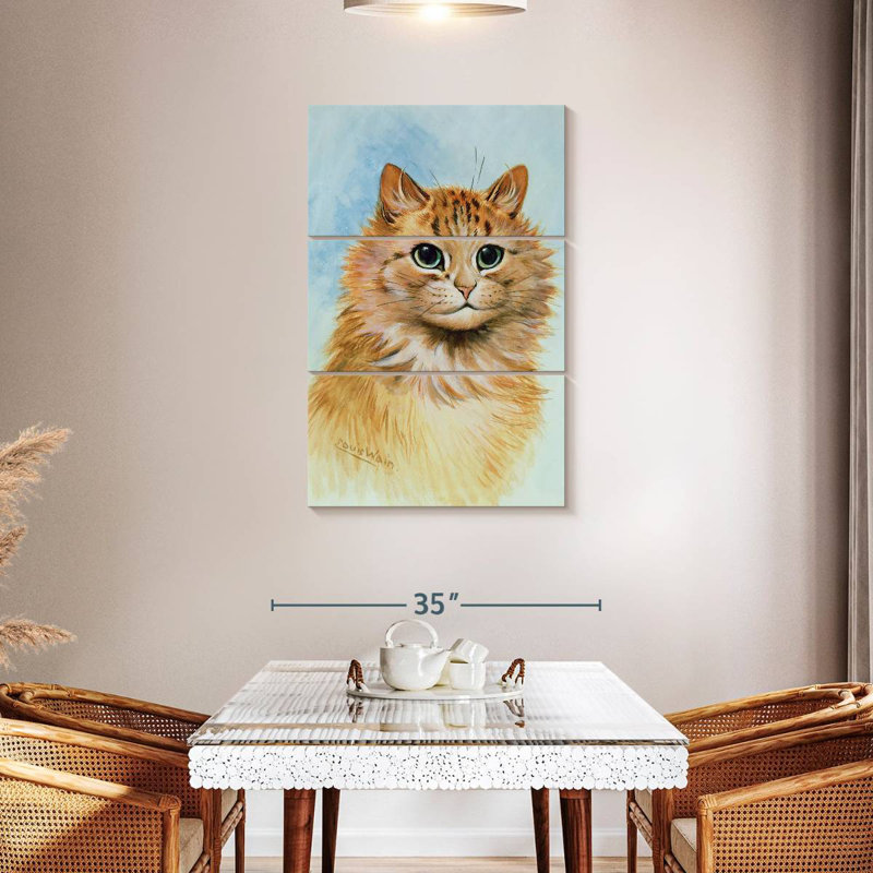 Brampt Ginger Tom, 45" H x 28" W