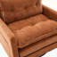 Fauteuil demi-tonneau pivotant de style Mid-Century moderne-1002184368