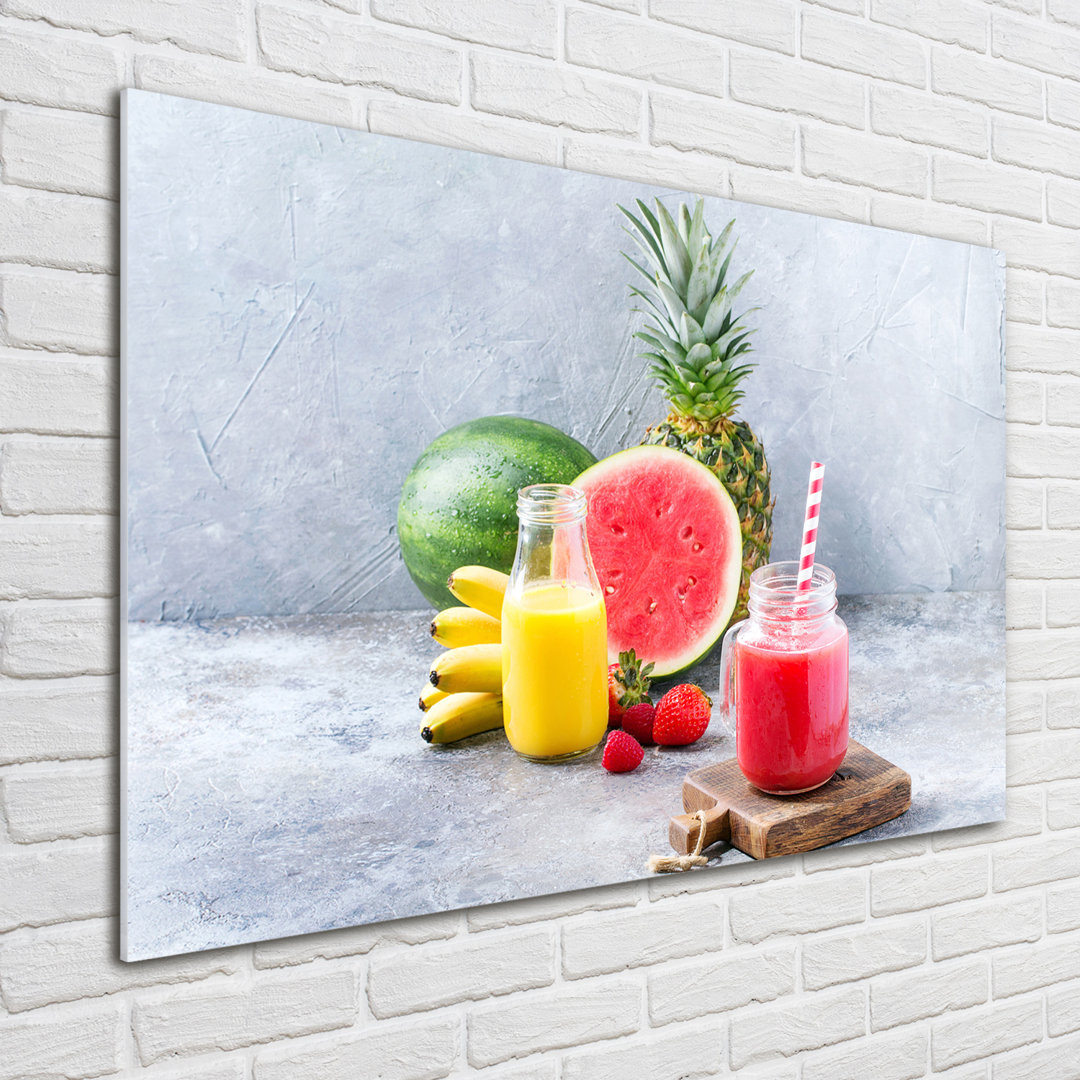 Fruit Cocktail - Unframed Art Prints on Glass