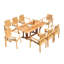 Outdoor 9 - Piece Teak Dining Set-1396702698