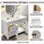 Base de meuble-lavabo simple 36 po seulement