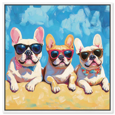 «Cool Canine Collective Canvas» par Art Remedy
