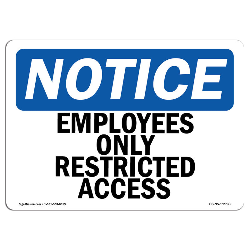 Heavy Duty Sign
