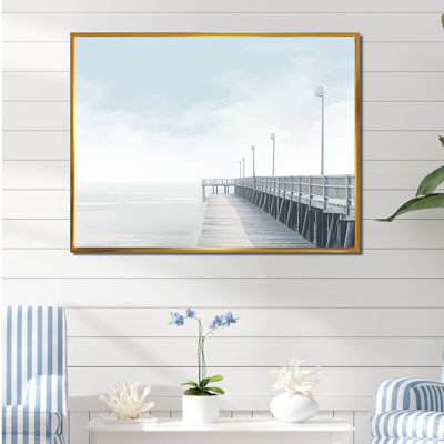 Rathbone - plage et océan, art mural sur toile