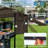 Double Roof Grill Gazebo with Extra Shadow BBQ Waterproof Canopy Outdoor Gazebos-114127573