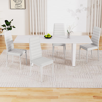 PU Leather Upholstered Dining Chair