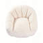 Pouf en mousse haute densité, canapé relax en fausse fourrure avec accoudoirs pour adultes, pour salon ou chambre à coucher
