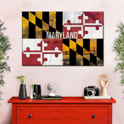 " Flag Of Maryland " by Echoes Of America