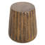 Side Table With Tree Design, 16.9" High, Brown Wood Grain, For Patio, Garden And Living Room Use Outdoor Indoor Table, Ideal Various Scenarios