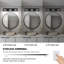 Luminaire de salle de bain moderne à 3 lumières 24 lumières à DEL à intensité variable noire 24cc avec tête réglable 24 po.-1284560494-1284560493