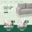 Upholstered 56.3'' Sofa-63288977