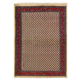 Menzo Hand Woven Cotton and Wool Oriental Area Rug