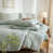 Sage Green/White Striped