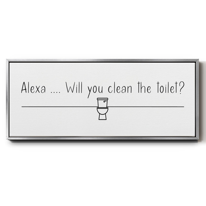 Alexa ... - Toile encadrée, H 20 po x l 50 po