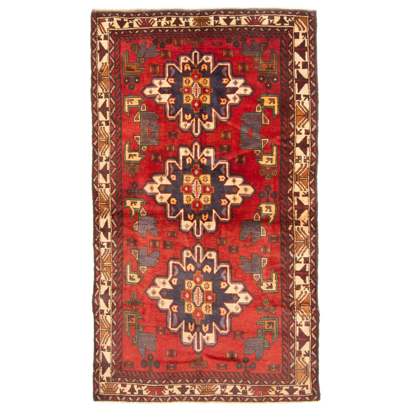 Windley Red Rug 3'8" x 6'6"