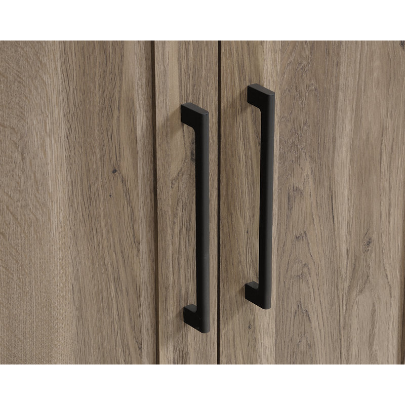 Armoire de rangement Damian Sw 3A, Chêne salé