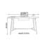 Bureau d'écriture / ordinateur exquis au design créatif-2111316075