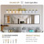Luminaires de salle de bain 10 lumières dorées-1166031435