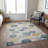 Machine Washable Indoor/Outdoor Xhevrie Beige Rug-1436529311