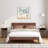 Olexandra Solid Wood Nightstand With USB-741658459