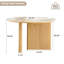 Ensemble de table et de chaises pour 4 personnes avec plateau en pierre frittée-2102087617