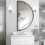 Demi-cercle miroir arche miroir mural cadre en métal moderne pour hall d'entrée salon chambre décoration murale-1910826036-1910826037