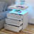Britini Manufactured Wood Nightstand with Wireless Charging Station, LED Lights and 3 Drawers-1744451354