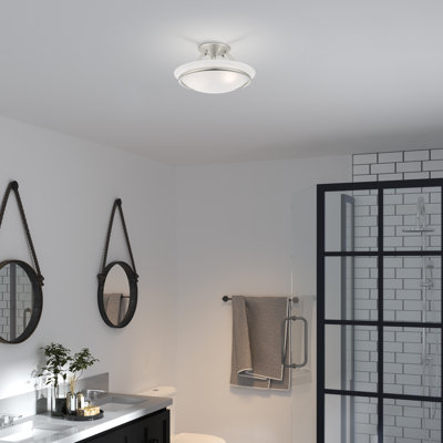 Wilbrecht Glass Semi Flush Mount