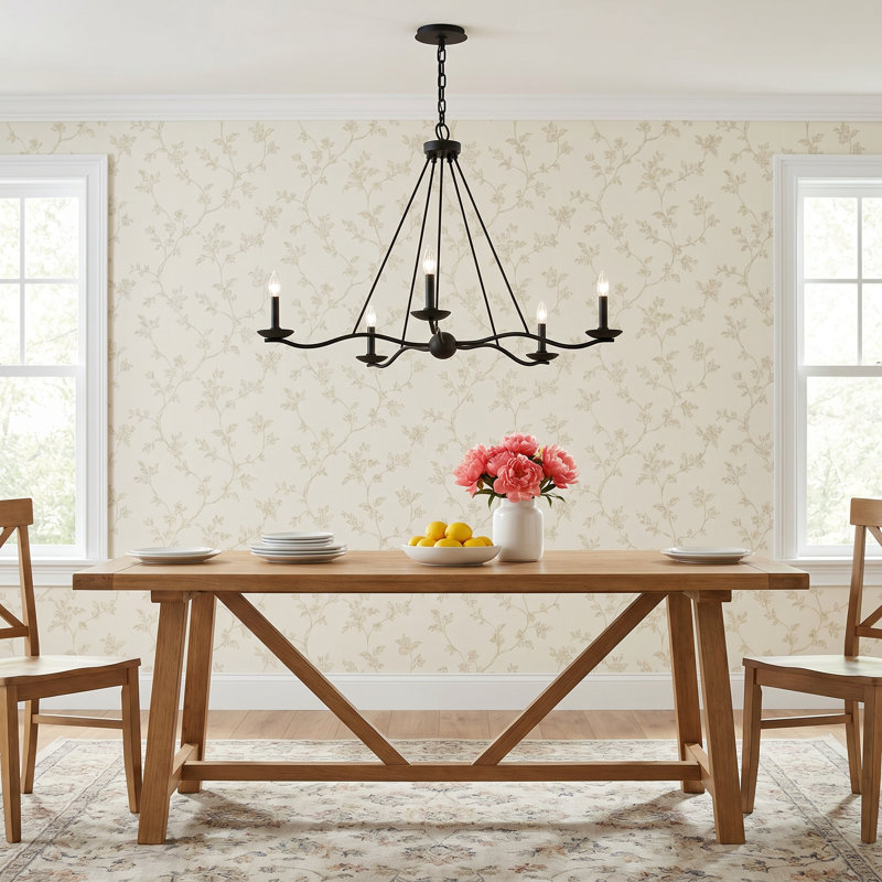 5 - Light Dimmable Classic / Traditional Chandelier