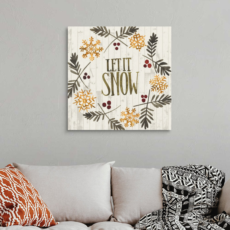 " Rustic Christmas VI " by Grace Popp, Wrapped Canvas, 48" H x 48" W x 1.25" D
