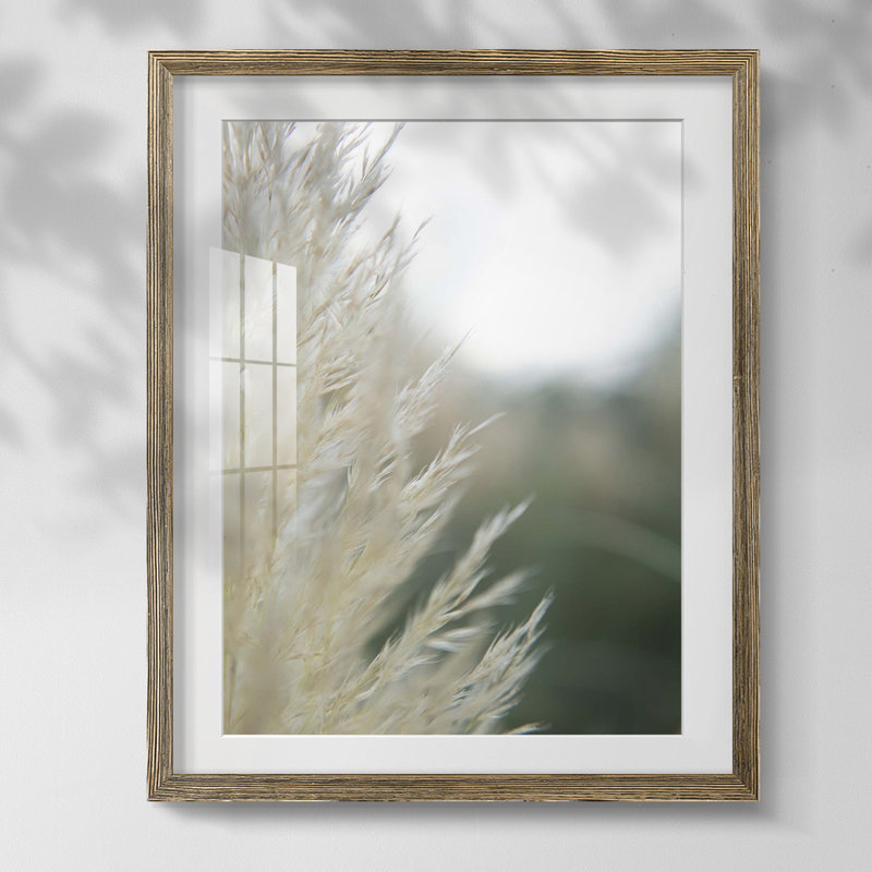 " Opposite Day II ", Yes, Walnut Framed Paper