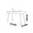 Industrial style solid wood study desk