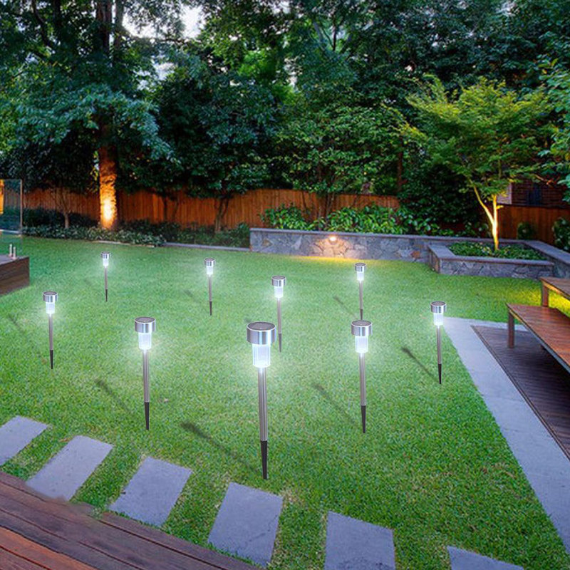 Low Voltage Solar Powered Integrated LED Crystal Pathway Light
