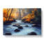 Autumn Forest Stream Vol.3 - Wrapped Canvas Painting-649678332
