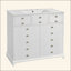 Ensemble de meuble-lavabo 36 po avec lavabo en céramique, armoire de rangement en bois massif, ensemble de meuble-lavabo autoportant avec 2 tiroirs et portes à fermeture douce-608685074