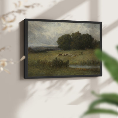 Paysages rétro-dxl-impression encadrée - réversible