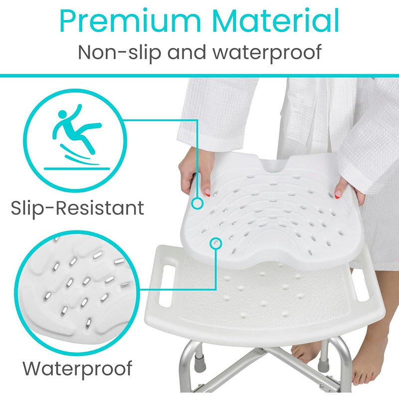 Shower Seat Cushion - Comfortable Support For Pain Relief -...