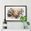 Sunlight Through the Trees Watercolour - Picture Frame Graphic Art Print-56740814-56740816