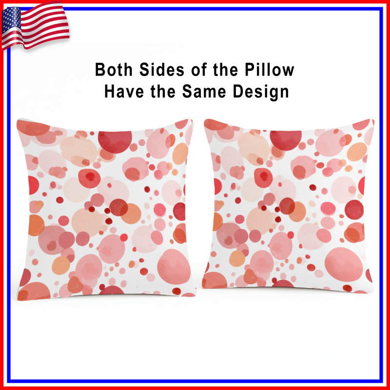 Coussin Circles, 16 po x 16 po